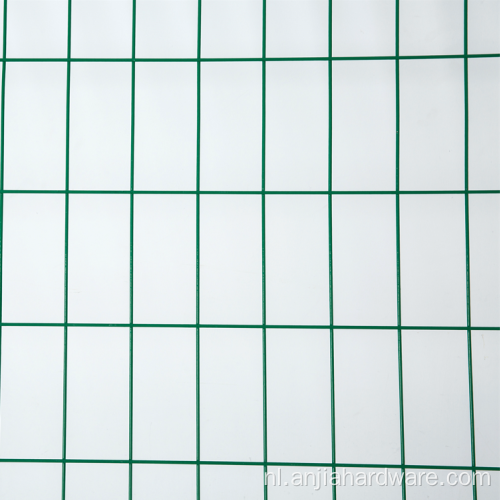 Groen gecoate outdoor PVC hek voor tuin